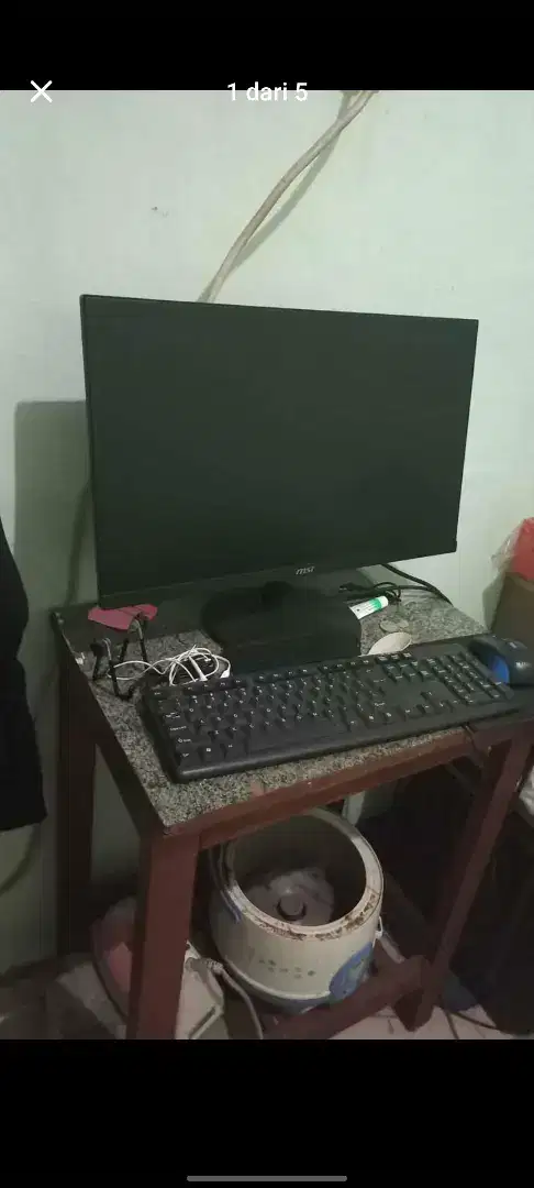 Monitor MSI Pro MP 242 + CPU