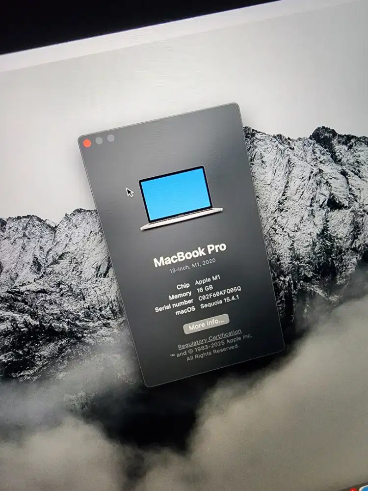 Macbook pro m1 ram 16 ssd 256 2021