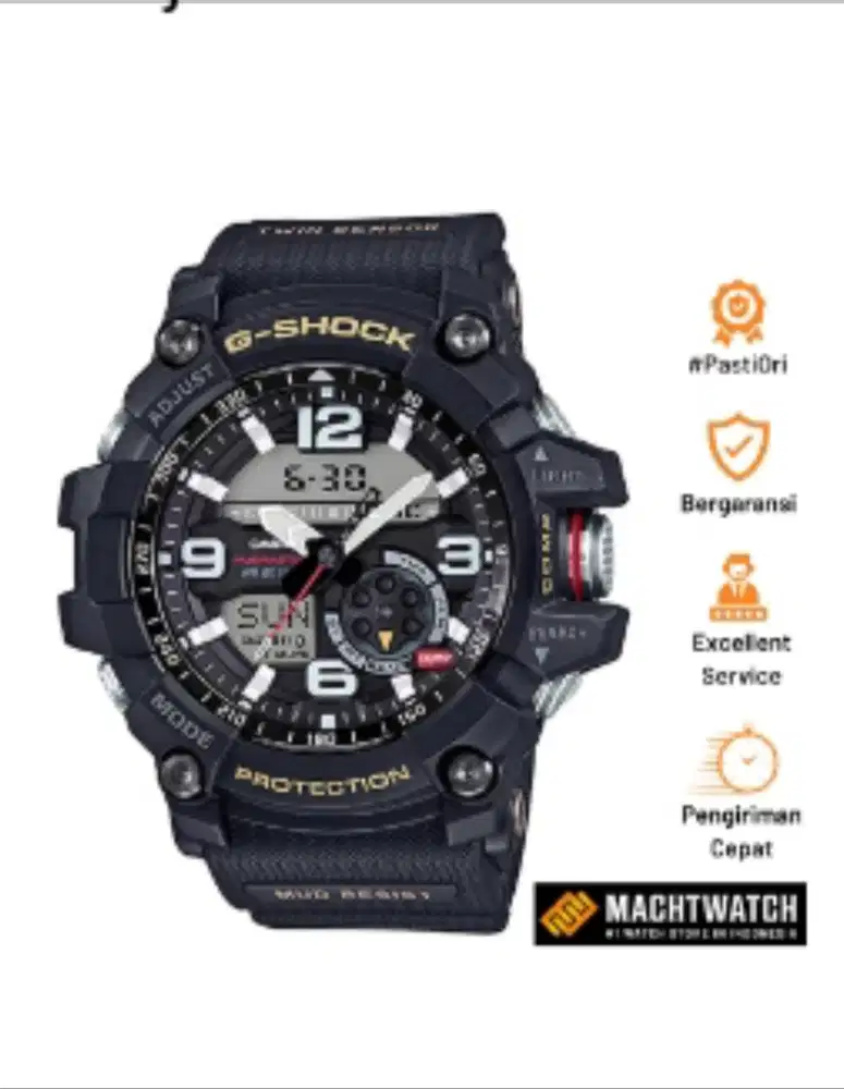 Jam tangan Casio G-Shock Mudmaster GG-1000-ADR