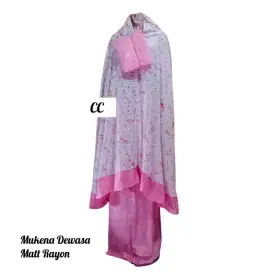 Mukena rayon rempel
