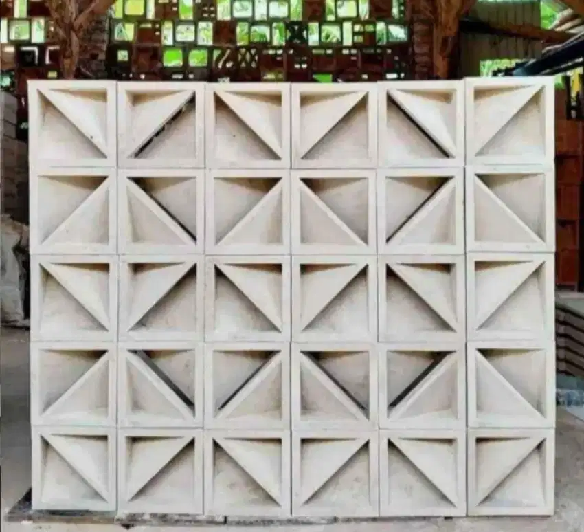 Pagar roster loster beton