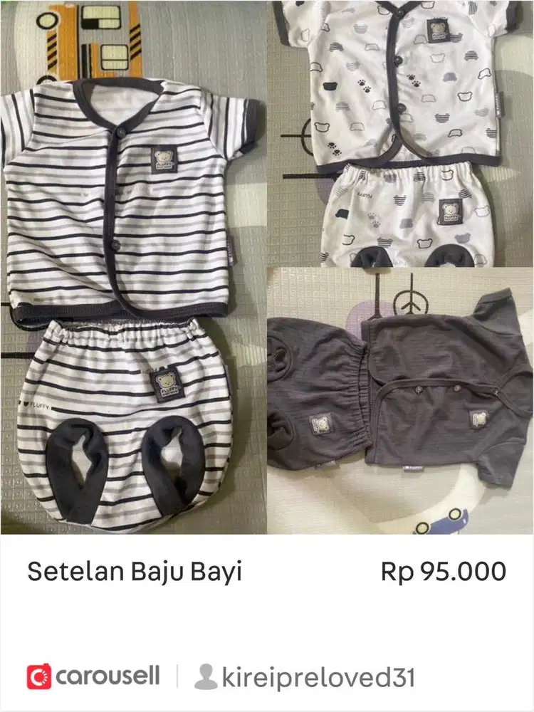 Setelan Baju Newborn / Bayi