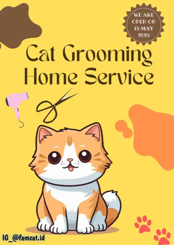 jasa grooming home call || grooming panggilan
