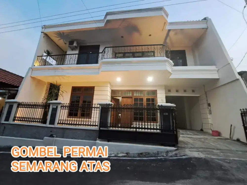 Murah dijual rumah mewah siap huni gombel permai jatingaleh jangli