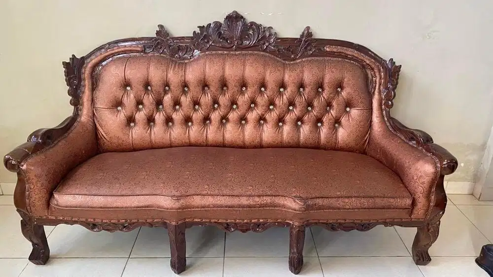 Kursi Jati Jepara Panjang