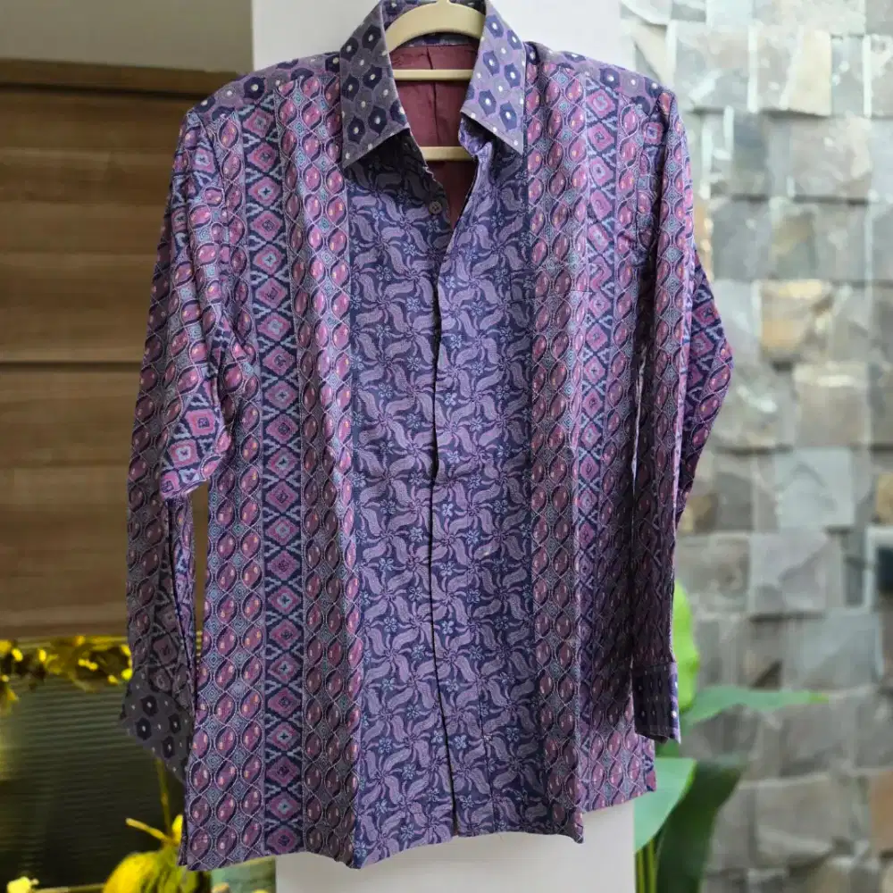 Kemeja batik formal full furing