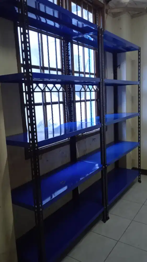 Rak besi siku serbaguna rak besi siku lubang rak besi siku 5 susun