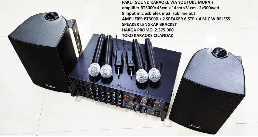 paket sound karaoke rumah