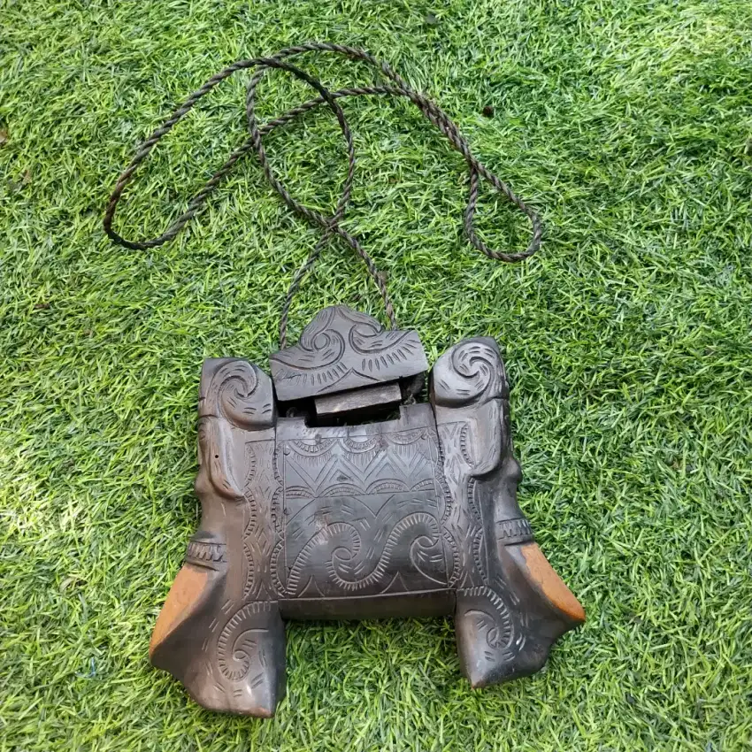 Tas Etnik/Tradisional Kayu Vintage