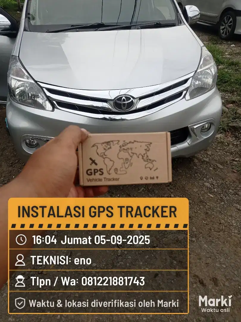 GPS tracker + Pasang