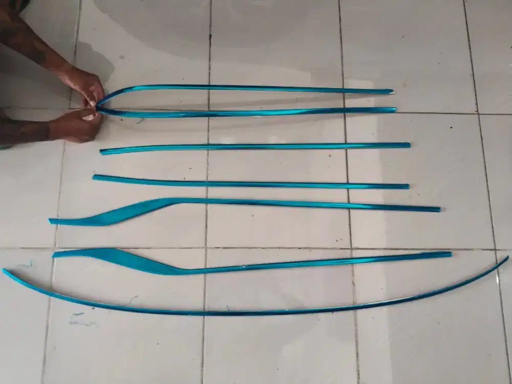 List Chrome Fortuner 2016 UP [ 1set body 7pcs ]