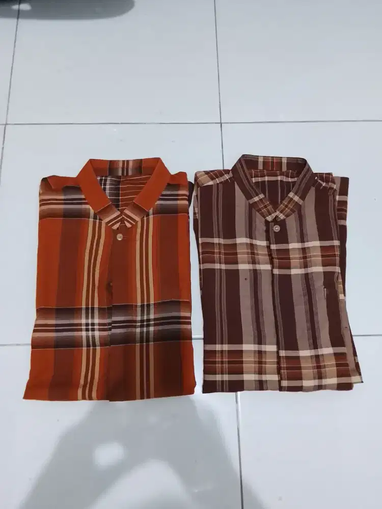 Jual Murah 2 Lembar Kemeja Semi Koko