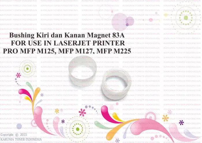 BUSHING MAGNET KIRI KANAN 83A FOR USE IN LASERJET PRINT Murah