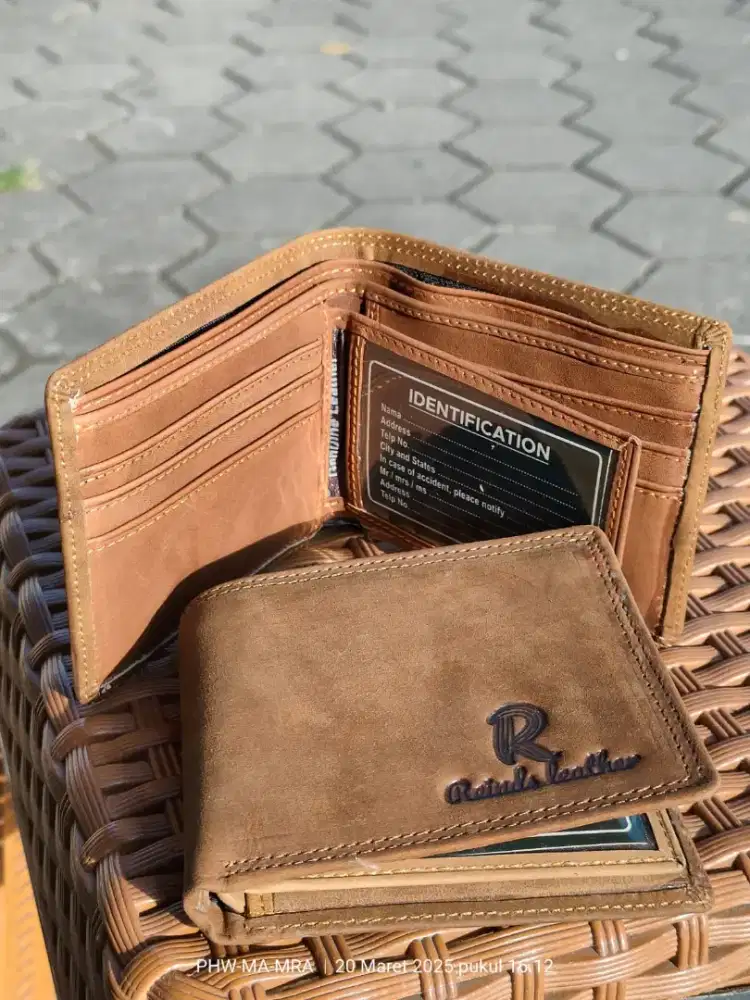 Dompet Kulit Sapi Asli ( BISA COD )