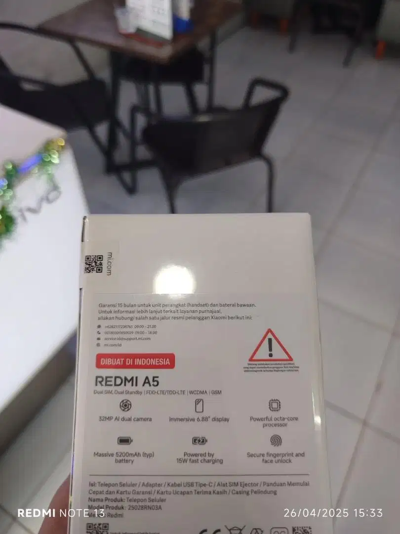 Redmi A5 AI Dual Camera