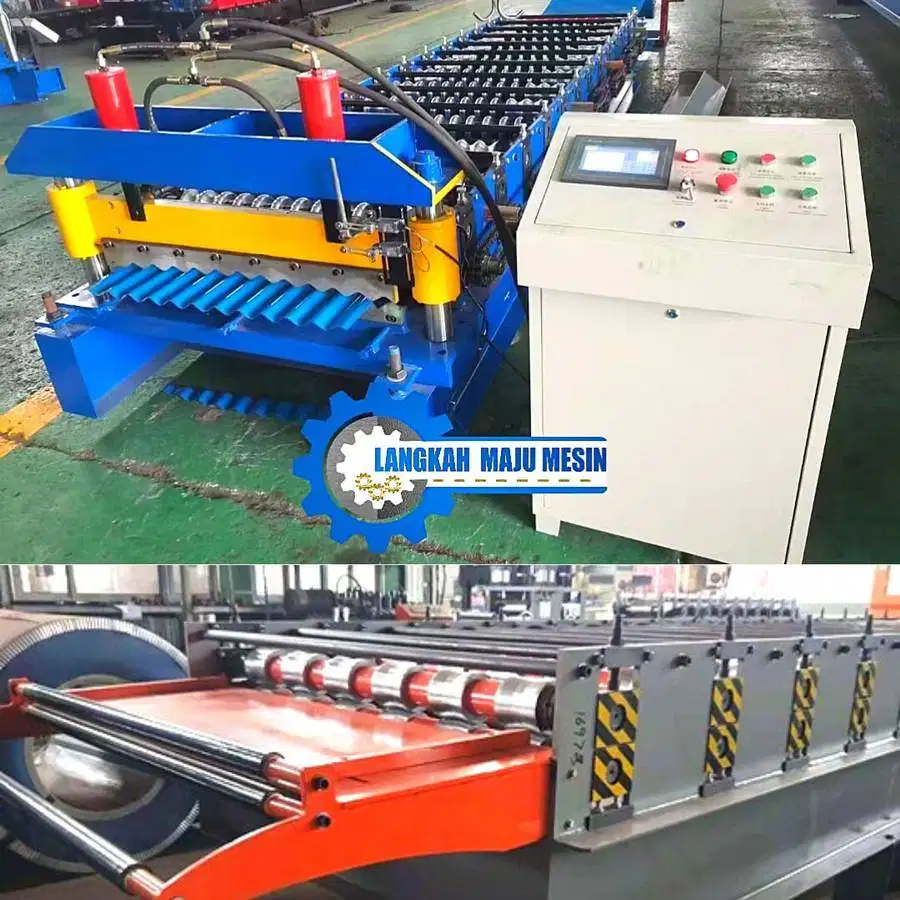 Mesin Seng Gelombang XN 760 / Roof Panel Mesin Atap Gelombang