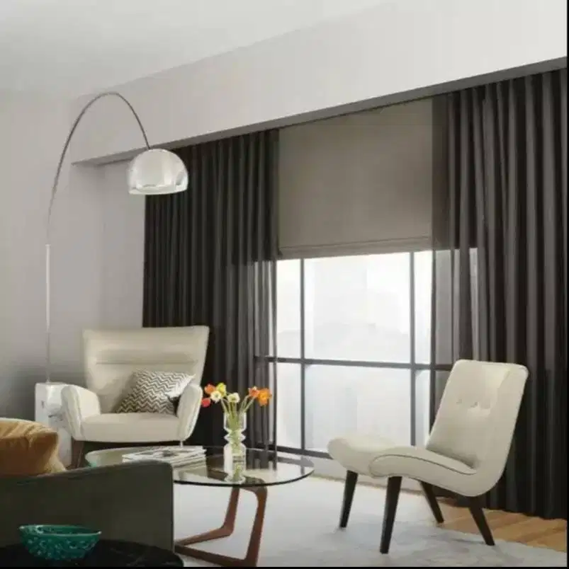 Penjual Gorden Jendela Minimalis Tirai Gordyn Blackout Hordeng Custom