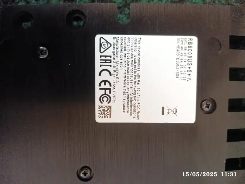 Mikrotik Router Board RB5009UG+S+N
