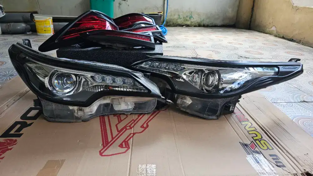 Lampu depan dan belakang New Fortuner 2016 - 2019