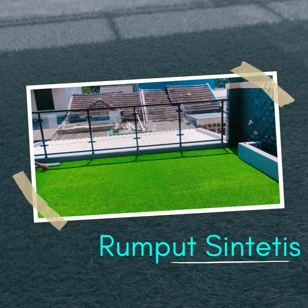 Rumput Sintetis Hijau Selamanya