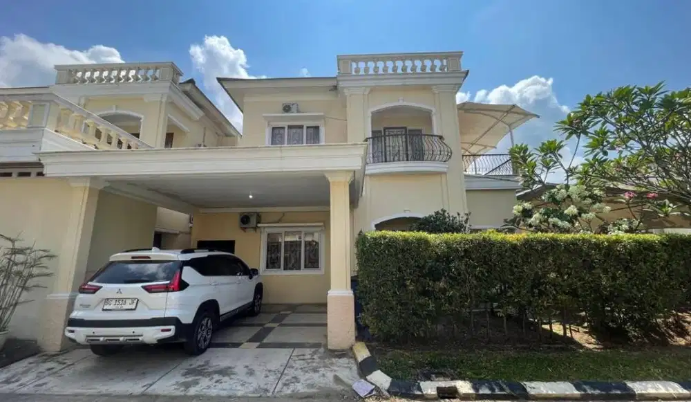 di jual cepat murah rumah plus kolam renang jakabaring palembang