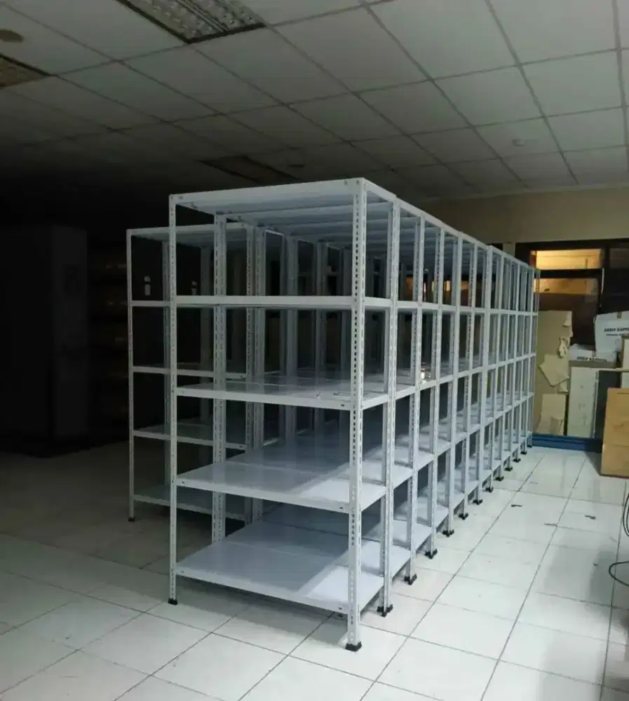 Rak siku besi 5 susun serbaguna