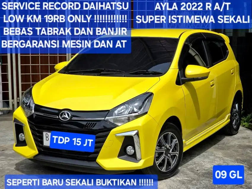 Daihatsu Ayla 2022 R AT Model 2021 GR G 2020 Kuning