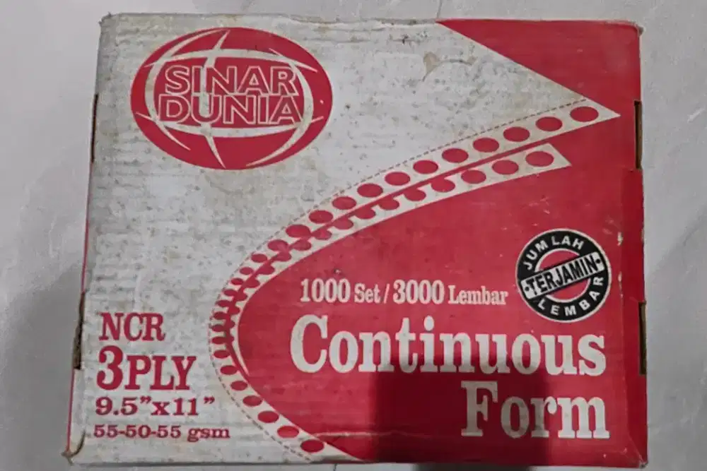 Kertas Printer Sinar Dunia 9,5x11