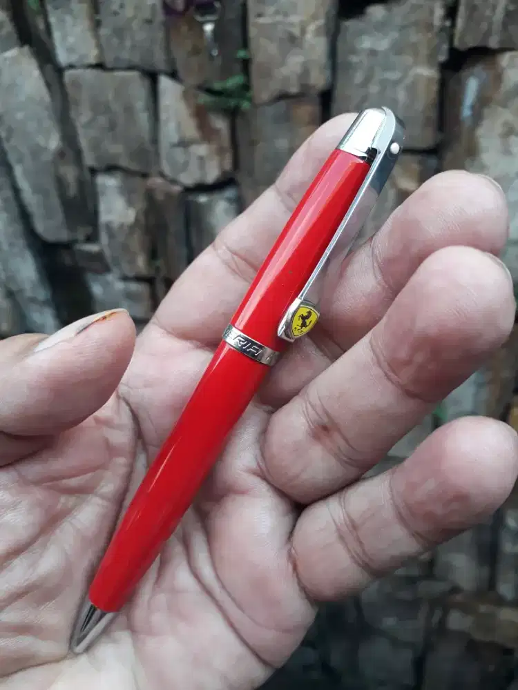 Antik vintage ballpoint putar jumbo sheaffer USA colabs ferrari minus