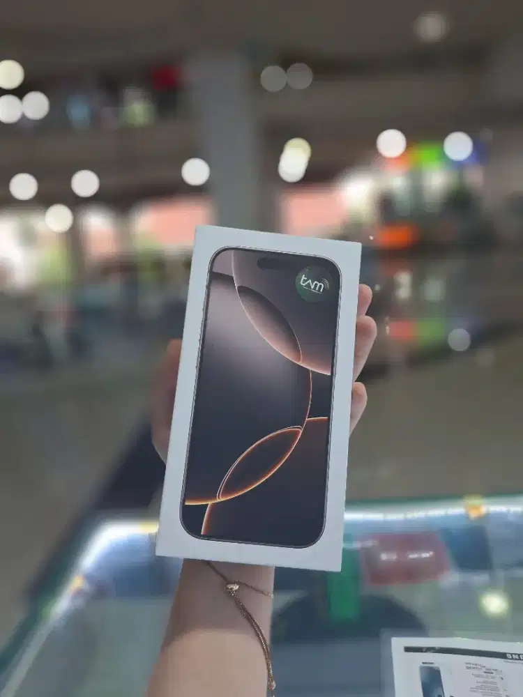 IPHONE 16 PRO 256 GB READY STOCK, GARANSI RESMI IBOX