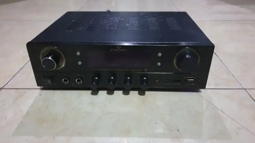 Power amplifier karaoke crimson av-203 second normal Siap pakai