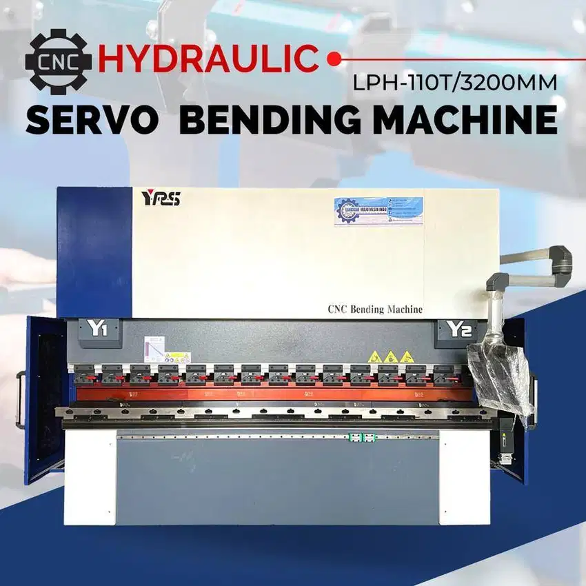 Delem-53T Bending Machine CNC Press Brake Mesin Bending CNC 110T