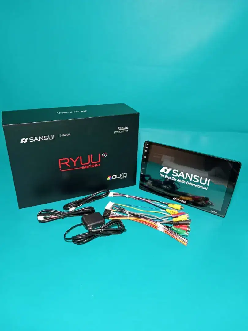 Head Unit Android SANSUI RYUU Gen2 SA-5200i 4/64 9 Voice Command QLED