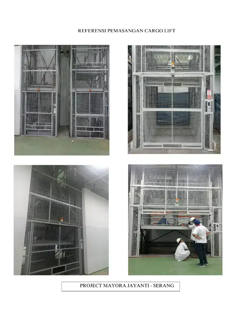 Lift barang Freight service lift