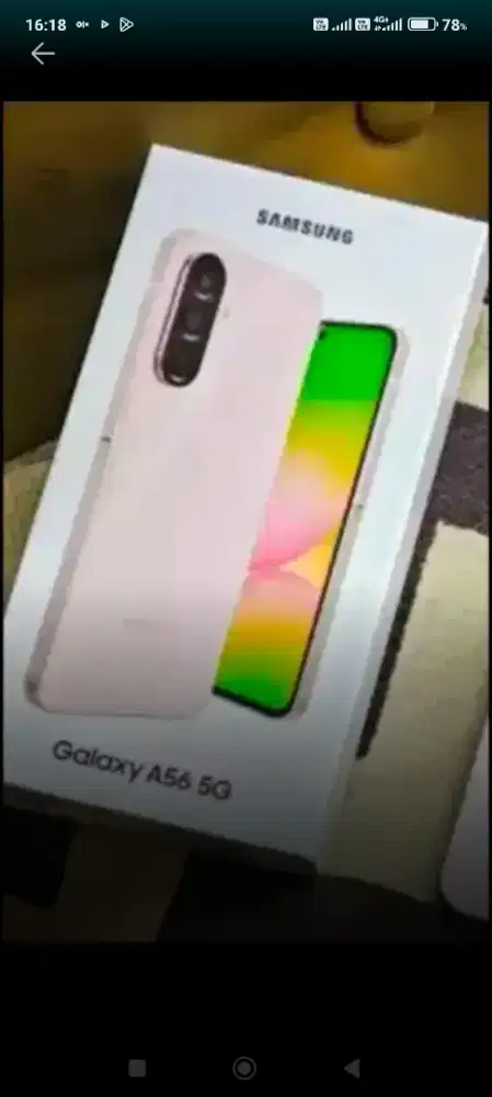 saya cari samsung a56 kalau pian jual kbri