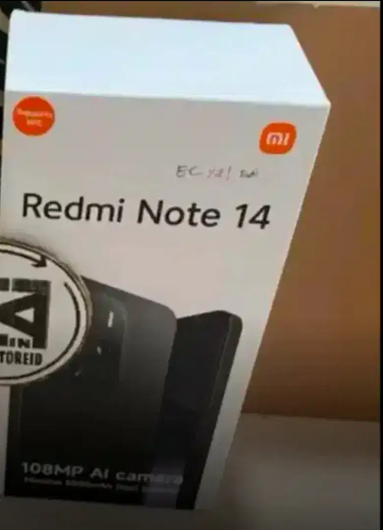 saya cari redmi note 14  kalau pian jual kbri