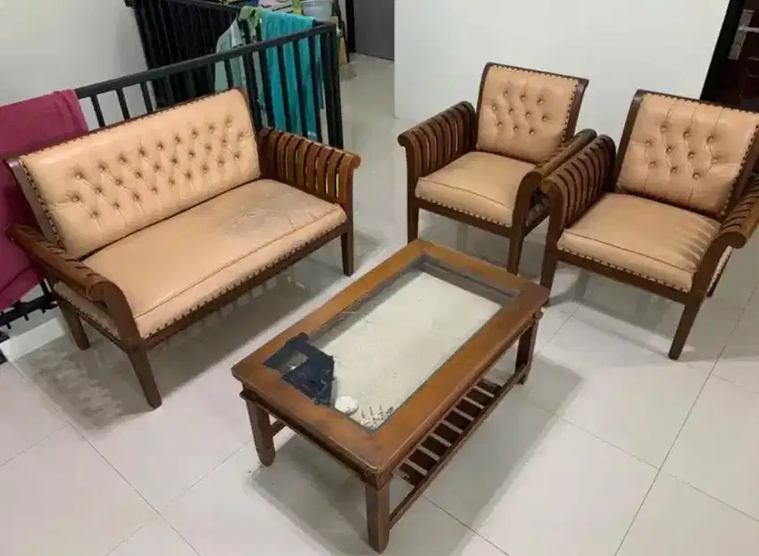 SOFA KAYU BELANDA