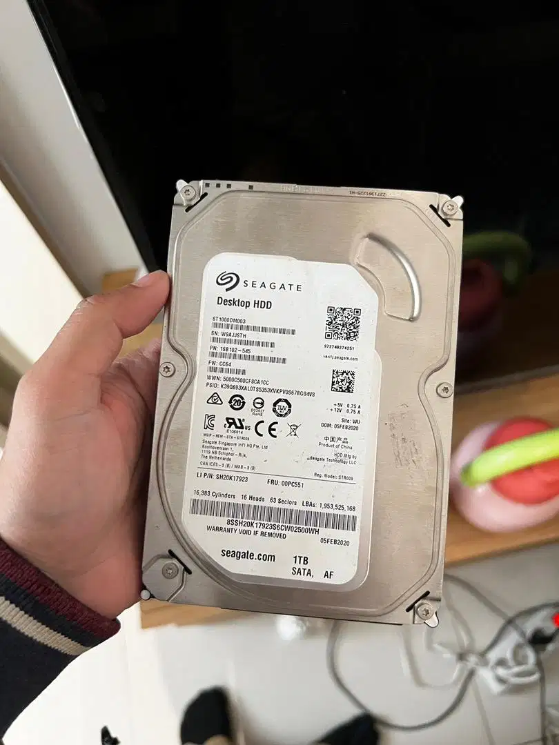 Hard Disk External 3,5” Seagate 1 TB