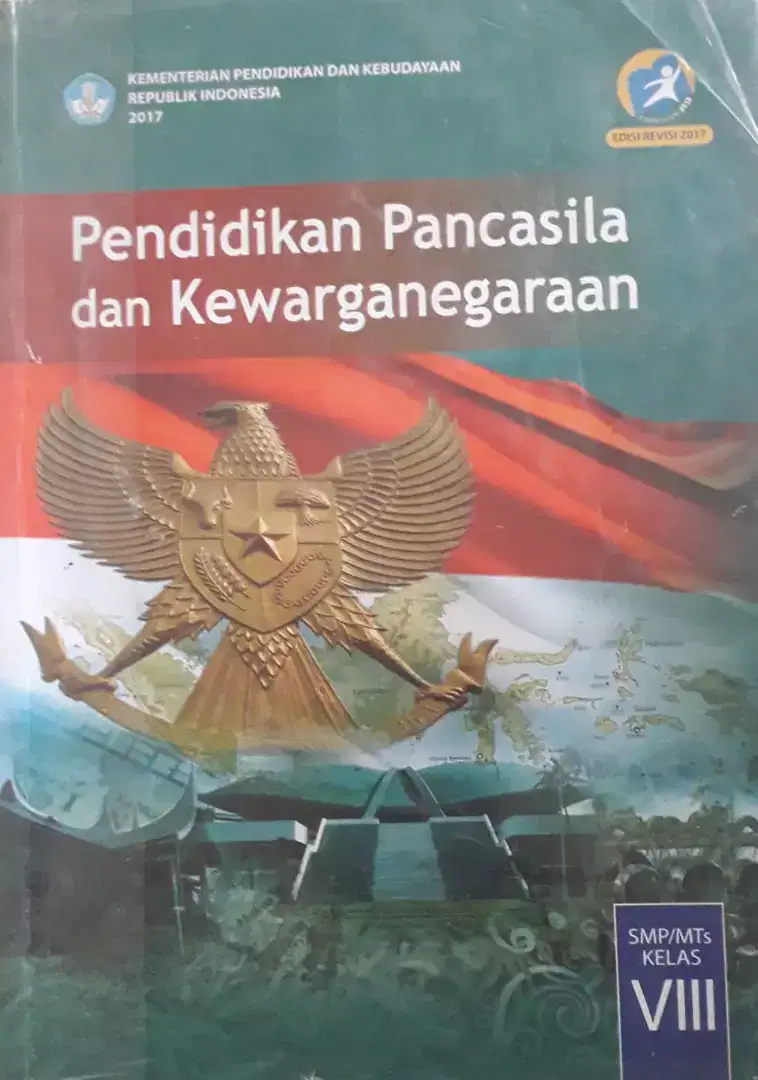 Buku bekas Pelajaran PPKN kelas 8