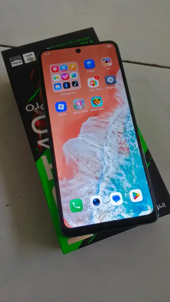 Infinix hot 40 pro 8/256 green