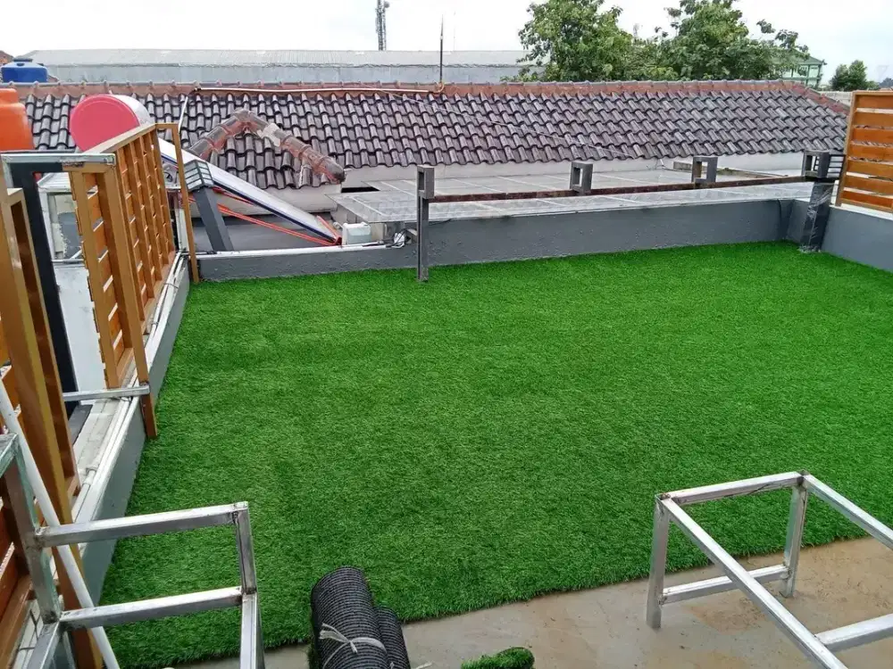 Jual karpet rumput balkon