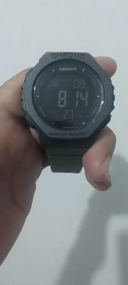 Sale Eiger Watch JIKAN Green original