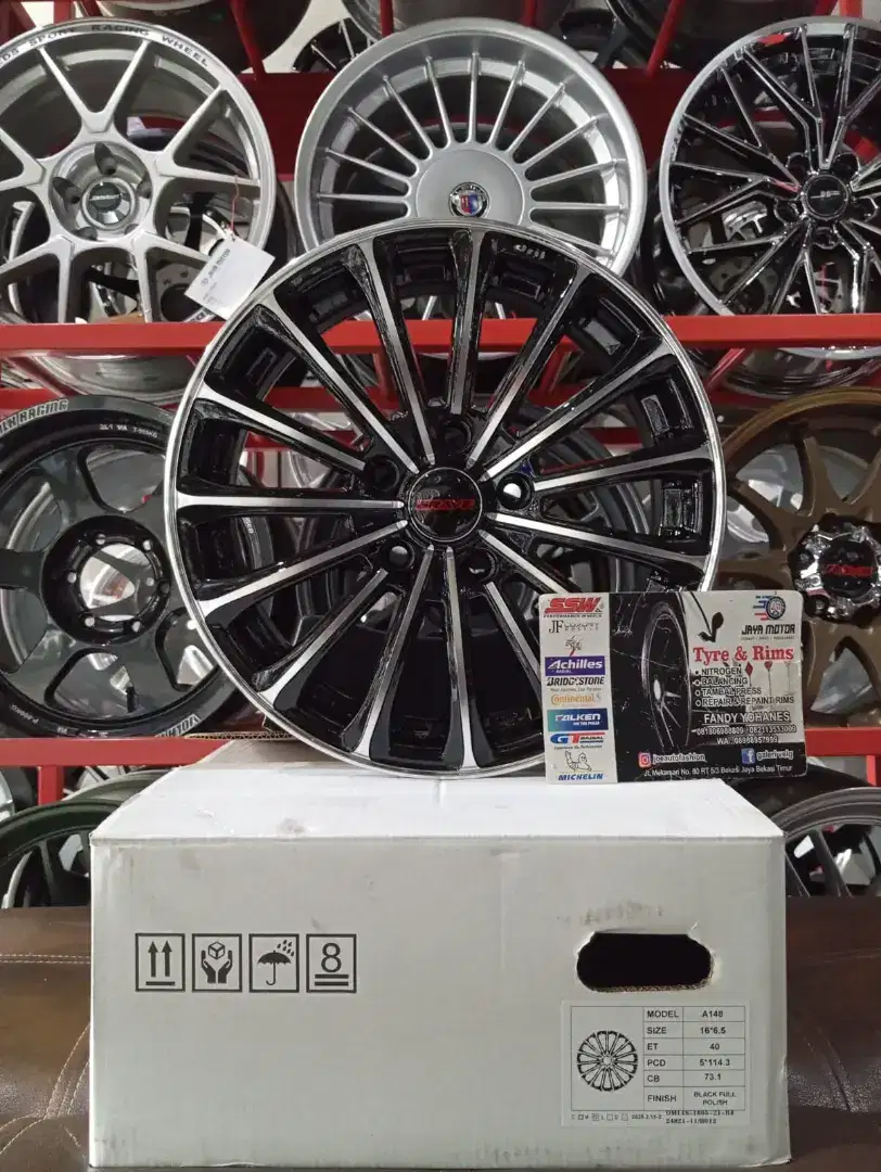 Velg brave r16 5x114 lbr6,5 et40