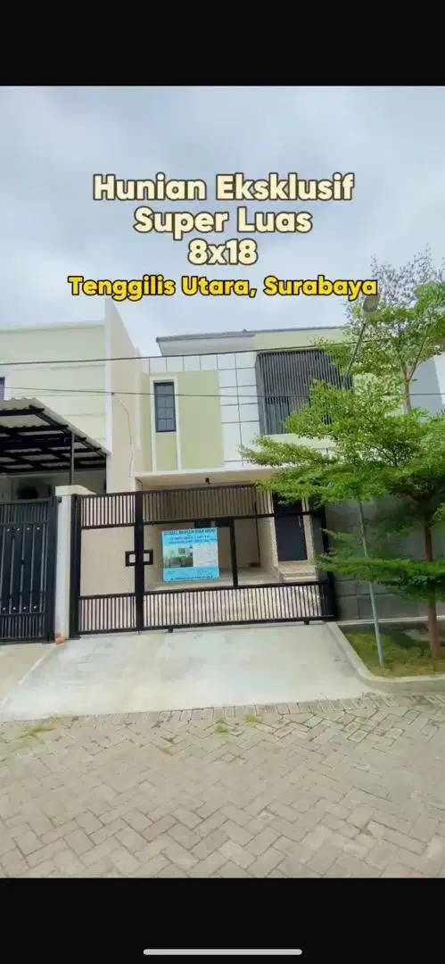 DIJUAL RUMAH KAVLING 1 TENGGILIS UTARA 6! LOKASU SUPER STRATEGIS