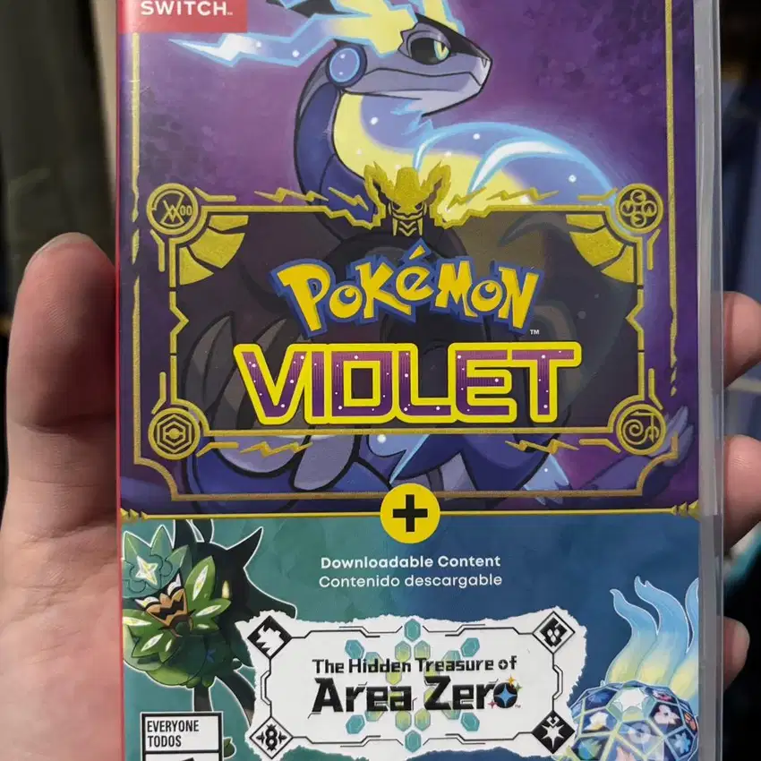 Pokemon Violet full dlc , area zero&indigo disk switch MDE/US version