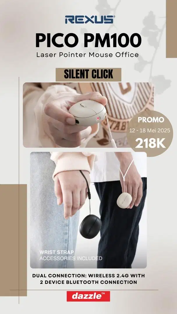 Pointer + Mouse pico PM100 rexus