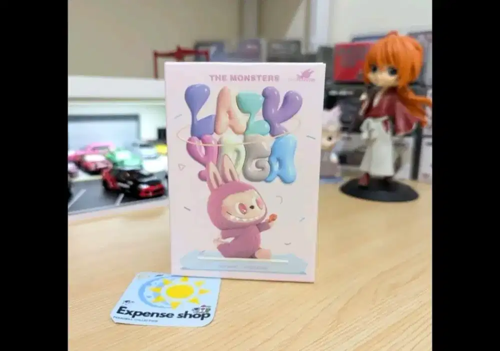 Ready stok Popmart Lazy Yoga Labubu