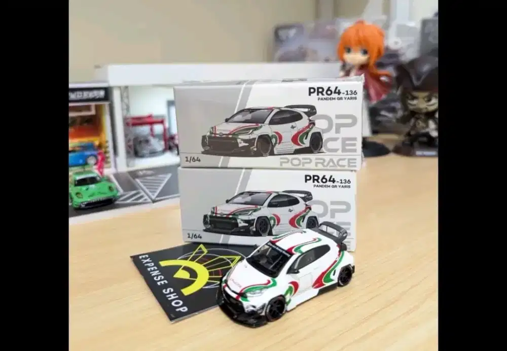 Ready stok Poprace Pandem GR Yaris Rally Livery