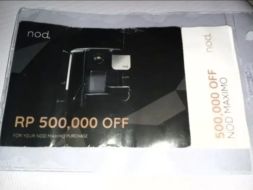 Voucher senilai 500k mesin kopi nod maximo there's no valid date