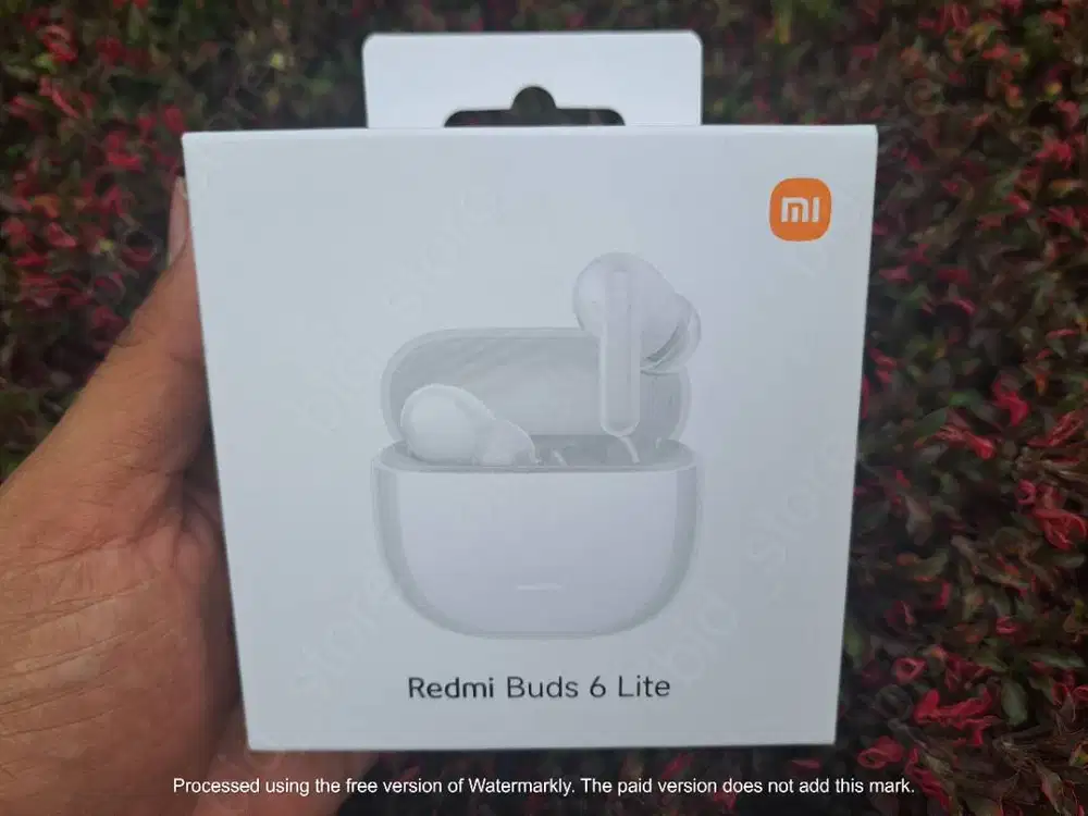 Xiaomi Redmi Buds 6 Lite - Peredam kebisingan aktif hingga 40 dB